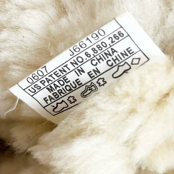 Merrell Suede Boots Mid Calf Winter Two Tone Faux Fur Lined 8 Brown - Picture 12 of 13